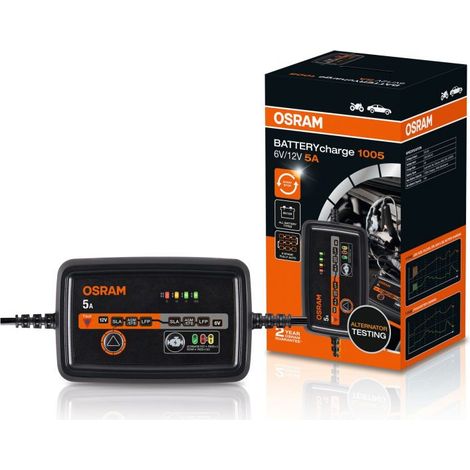 Chargeur Batterie auto BATTERYcharge 1005 Osram OEBCS1005 (1/5)