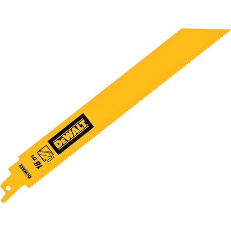 Dewalt DT90388-QZ Lame de scie droite BIM 228mm 18TPI 5 PCS Bois