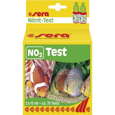 Sera Aquariumwassertester Nitrit NO2 Test 15 ml Wasseraufbereiter