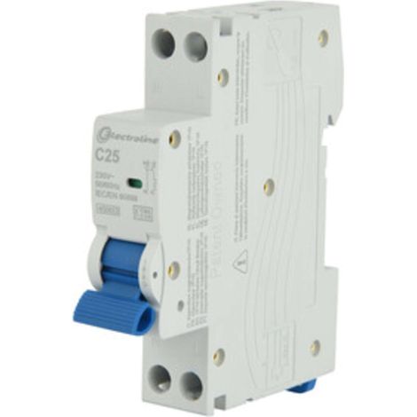 INTERRUTTORE MAGNETOTERMICO 25A 6KA 1P+N 4,5KA