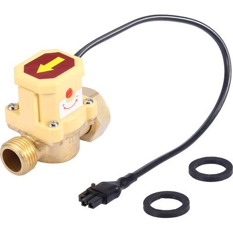 Automatischer Druckregler mit einstellbarem Durchflusssensor für 220-V-Wasserpumpen, G3/4-G1/2-Gewinde (1/5)