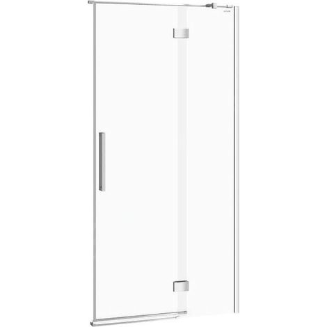 Cersanit Crea - Porte de douche 100x202 cm, droite, chrome/verre clair S159-002 (1/5)