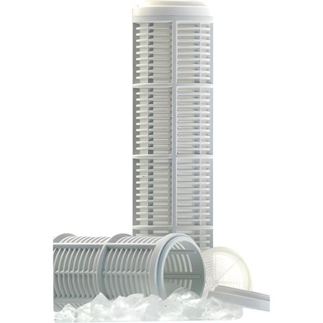 Orion – Filtre à eau 2 en 1 lavable – Filtration antiparticules 60µ – Polyphosphate – Débit 1500 l/h – Protection contre boues et tartre (1/2)