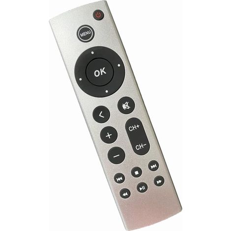 Mando a distancia compatible con Apple TV de primera, segunda, tercera y cuarta generación HD 4K A1218/MA711 A1378/MC572 A1427/MD199 A1625/MGY52/MLNC2 A1842/MQD22/MP7P2 (1/5)
