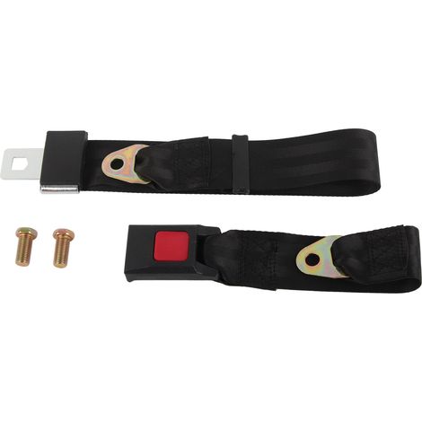 Ceinture de sécurité 3 points en polyester et métal, réglable et amovible pour camion, bus et voiture (1/5)