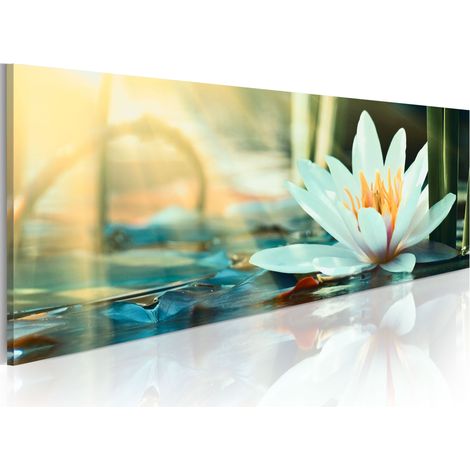 Quadro - The Lake of Lotus - 150x50 (1/4)