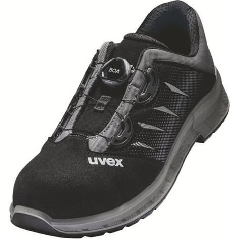 uvex Halbschuhe 2 trend S3 schwarz grau Weite 11 Gr. 39