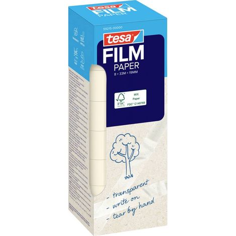 tesa 59215-00000-01 Ruban adhésif tesafilm® transparent (L x l) 33 m x 19 mm 8 pc(s)