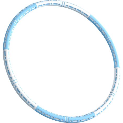 Hula Hoop Poids - Cœur Acier Inoxydable - Mousse Épaisse Haute Qualité - Réglable en Poids - Pour Adultes - 1 Pièce (1/5)