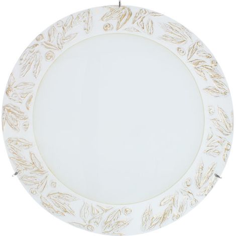Kolarz SERENA Plafonnier décoratif en verre à 2 lumières, chrome (1/3)