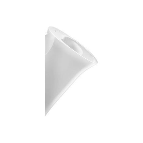 Urinoir DU White Tulip avec buse de chasse blanche, sans rebord, ZL v.hi, fixation incluse, avec support, WGL