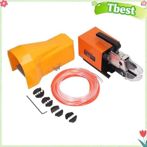 Tbest pince à sertir à Air Outil de Sertissage Pneumatique, Pince à Sertir Pneumatique pour Bornes de Fil à bricolage pneumatique (1/4)