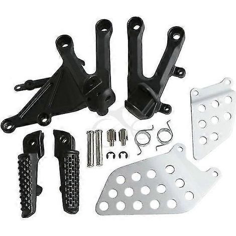 Motorrad-Fußrasten-Set für Honda CBR1000RR (2004–2006) – Mattschwarz (1/5)