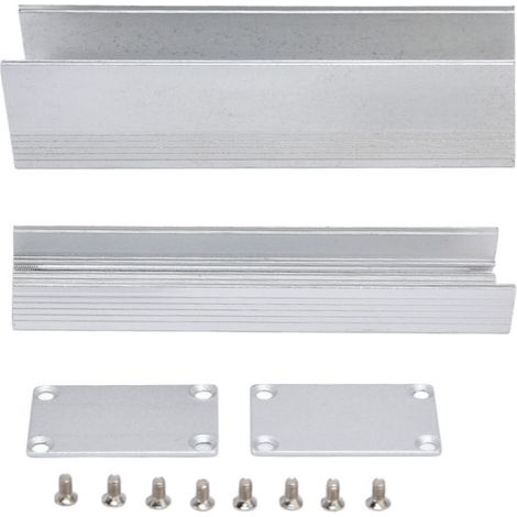 Boîtier en alliage d'aluminium pour amplificateur de puissance, boîte de jonction, boîtier de protection et de refroidissement pour bricolage électronique. (1/5)