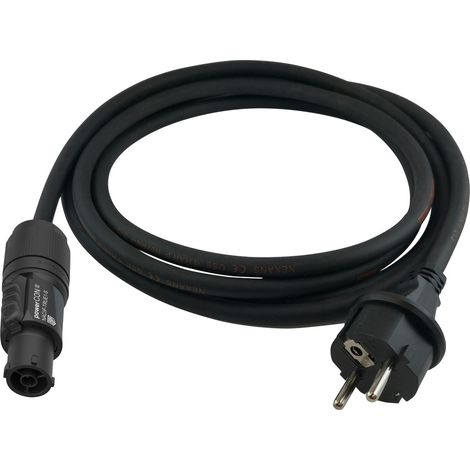 HAWA R7028 Strom Anschlusskabel Schwarz 5.00 m
