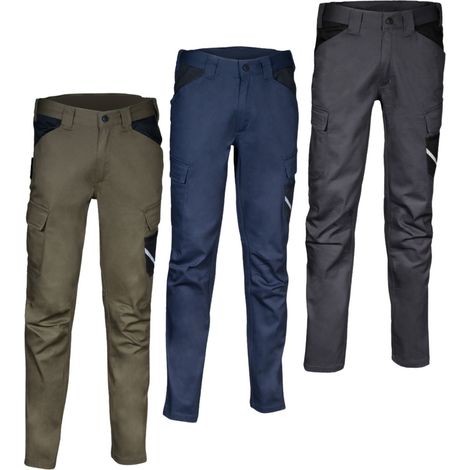 Pantaloni da Lavoro Cofra Busot Stretch Fango L (1/5)