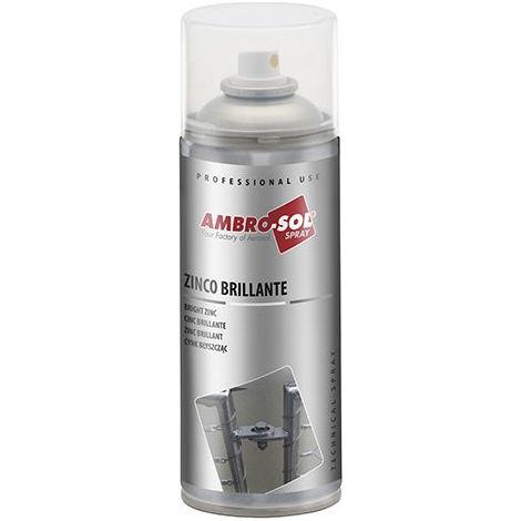 Galvanisant - AMBRO-SOL - Z355 - 400 ml - Finition brillante - Protection contre l'oxydation (1/2)