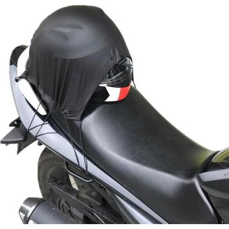 Copertura per bagagli da bicicletta, taglia M (40 x 50 cm), rete portabagagli, copertura per attrezzatura da bicicletta, borsa a rete elastica, rete di fissaggio per casco, rete portabagagli per moto, (1/5)