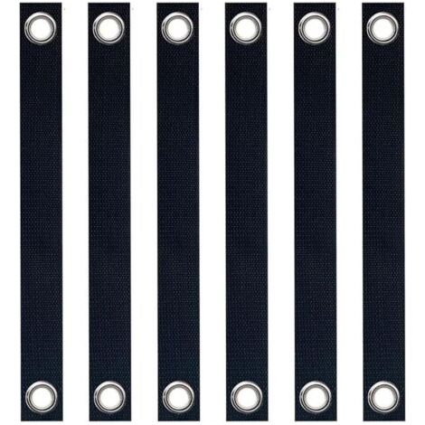 Lot de 6 sangles pour arbre avec œillets pour tuteur de 39,9 cm (1/4)
