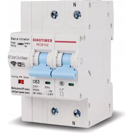 Interruttore automatico / Fusibile - Zigbee 2P (1/5)