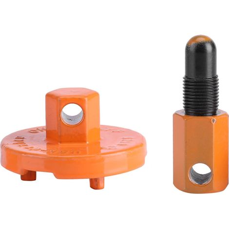Arrêt de Piston 2 Temps pour tronçonneuse, Acier traité anticorrosion  Calage moteur sans rayure, résiste à l’humidité et aux torsions, compatible avec embrayage et volant, intervention rapide (1/5)