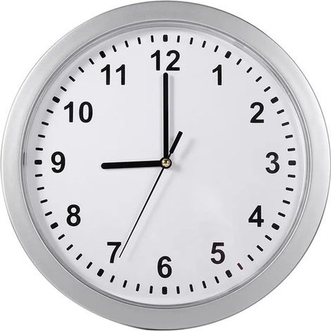 Caja fuerte con forma de reloj de pared oculto, ideal para guardar dinero, joyas, objetos de valor y efectivo. (1/5)