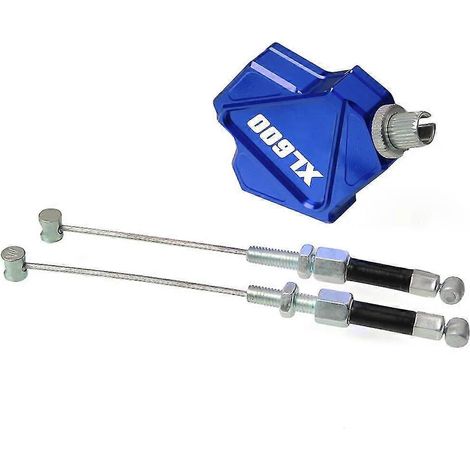 Neuer CNC-gefräster Aluminium-Motocross-Stunt-Kupplungshebel für Honda XL600, XL600LMF und XL 600 LMF (1985–1986) – Blau (1/4)