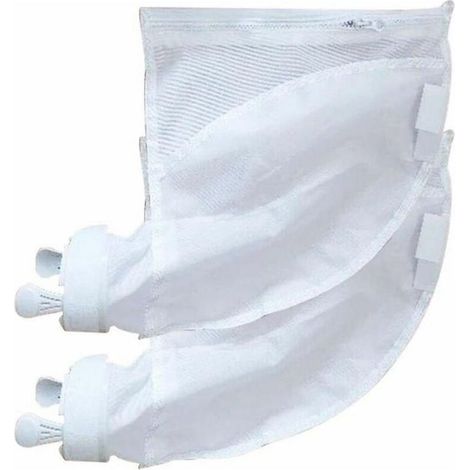 Sacs pour Nettoyeur De Piscine en Nylon, 2 Pièces Sac pour Robot Piscine pour Polaris 280 480 Aspirateur De Piscine Sacs De Rechange Polaris