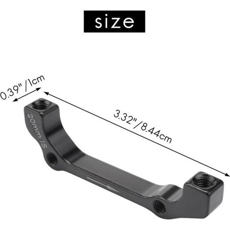 Disc Adaptateur de Etrier Frein Is / Post 180Mm Arrière 160Mm pour (1/4)