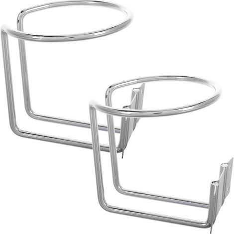 6Pièces Support Verre Mural Métal Argent Compact Multivehicles (1/2)