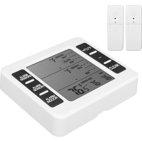 Kabelloses Kühlschrankthermometer, Temperatursensor mit akustischem Alarm, Überwachung für die heimische Küche (1/5)