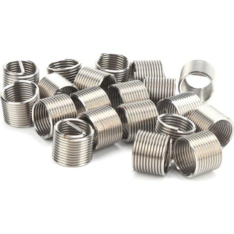 Kit de 20 douilles de réparation pour filetage M14x1,5x1,5D en acier inoxydable (1/5)