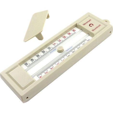 Wandthermometer für Innen- und Außenbereiche, geeignet für Haus, Garten und Gewächshaus, 1 Stück (1/5)