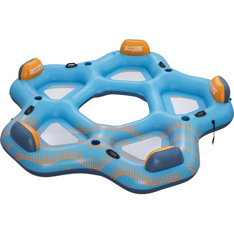 Isola galleggiante Hydro-Force Blu 300 x 287 cm PVC Bestway