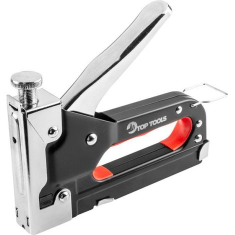 Agrafeuse Pour Tissus D'ameublement - Agrafes J - 6 À 14 Mm - Boîtier Métallique - Poignée Ergonomique - 1 Pièce