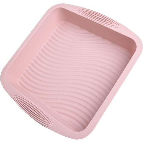 Moule À Gâteau - Silicone Non-Adhésif - 26.5 X 24.5 X 5.5 Cm - Pour Gâteaux Riz Lasagnes Brownies - 1 Pièce (1/5)