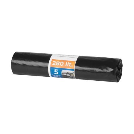 Säcke Strend Pro, 280 Lit., für Bauschutt, schwarz, Pack. 5 Stk., extra stark