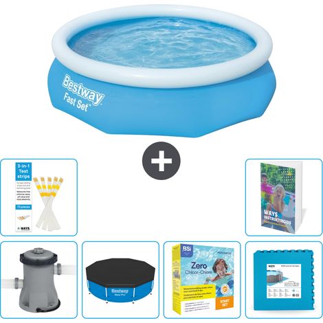 Bestway Piscina Bestway Fast Set Rotonda - 305x76 cm - 7-pezzi  S276