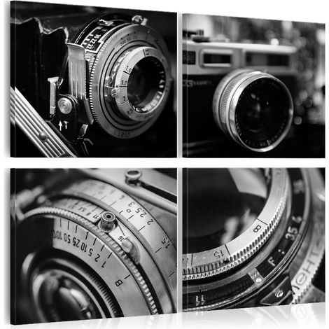 Quadro - Vintage Cameras - 40x40 (1/4)