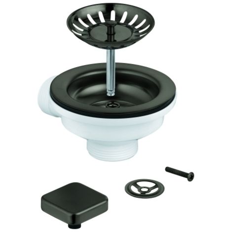GROHE Exzenter- Ablaufgarnitur, für Küchenspülen mit 1 Becken,