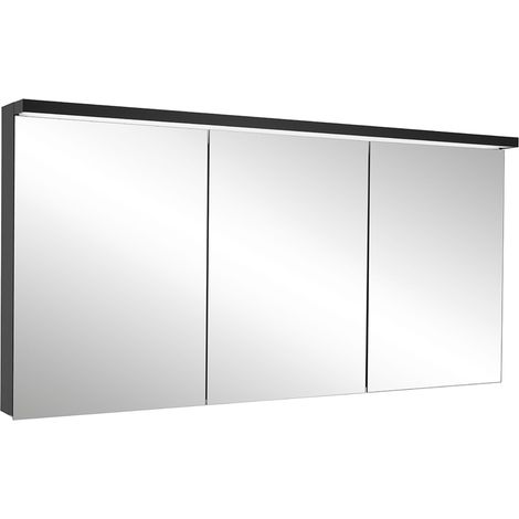 Armario con espejo iluminado Schneider BORDO TW LED, 3 puertas de (1/5)