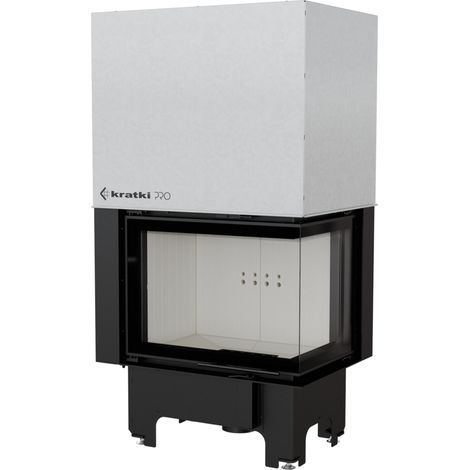 Kratki Kamineinsatz VNP 700/480 rechts Hebetür 12 kW Kamin Kaminofen Heizeinsatz (1/5)