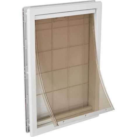 BUNTHAUS Rideau pour porte pour animaux de compagnie, usage domestique, coupe vent magnétique, fermeture automatique magnétique, sans perçage, ouverture de porte remplaçable, panneau de porte souple,