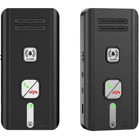 Interphones sans fil (lot de 2) pour la maison, système d'interphone sans fil, interphone bidirectionnel pour personnes âgées et enfants (1/5)