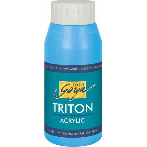 Kreul Solo Goya Triton Acrylic lichtblau 750 ml Textilfarbe