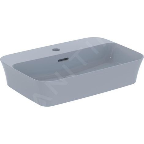 Ideal Standard Ipalyss - Lavabo à poser, 550x380 mm, avec trop-plein, trou pour robinet, Powder E2077X8 (1/5)