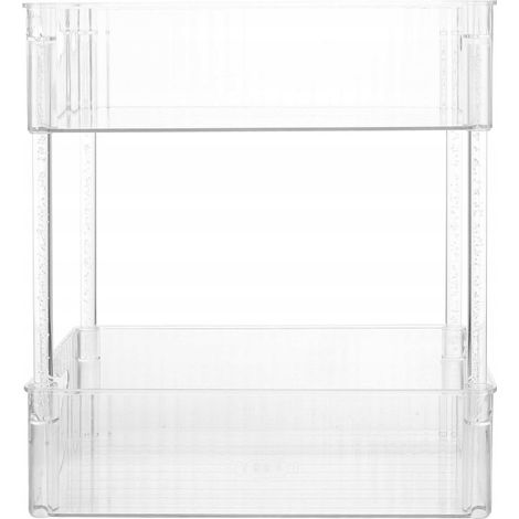 Pratico astuccio porta cosmetici, realizzato in plastica PET.