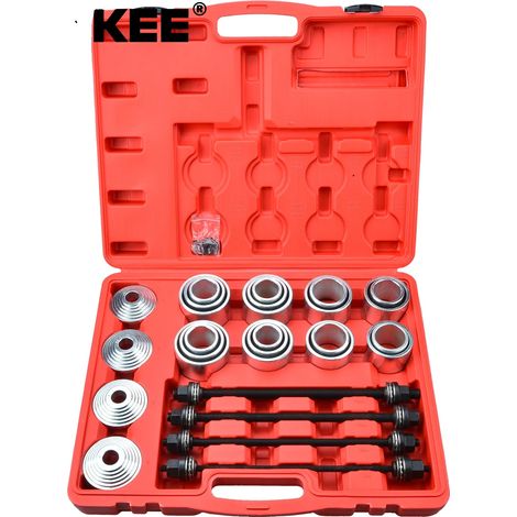 Kit universel de manchons de presse et de traction, 36 pièces, ensemble d'outils de retrait de douilles et de roulements (1/5)