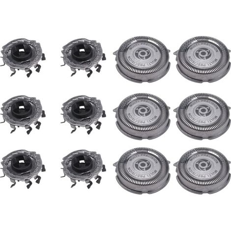 Lot de 6 Têtes de Rechange Lames Multi-Précision Compatibles Rasoirs Série 5000 S5000 S5420 S5380 S5351 (1/4)
