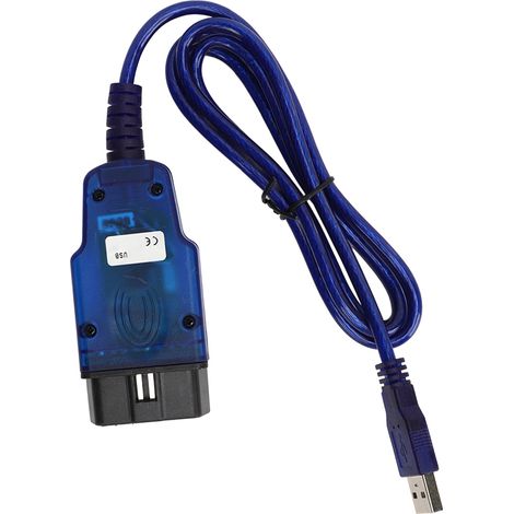 Câble d'outil de réparation automobile pour diagnostics Opel Tech2 USB avec puce FTDI FT232, interface USB Tech2, câble d'outil de scanner OBD2 automobile (numéro de pièce : OPEL USB). (1/5)